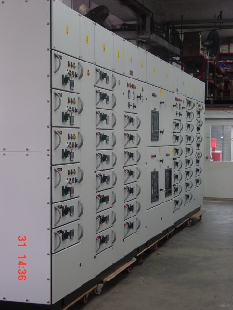 415V LV Motor Control Center for Senoko With Bus A and B For Senoko Power Station